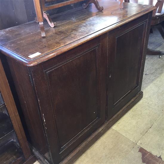 Victorian oak cabinet